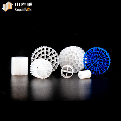 주문 물 처리용 PE38 HDPE 플라스틱 Mbbr 바이오 필터 미디어 online manufacture