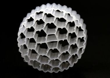 주문 PE38 Mbbr 필터 25*4mm Hdpe 안전 이동 침대 필터 미디어 대면적 online manufacture