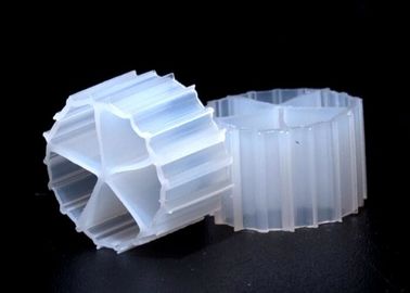 주문 처녀 HDPE 물질 흰색 MBBR 필터 물 처리용 바이오 미디어 online manufacture