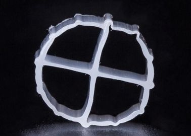 주문 좋은 표면 MBBR 필터 매체 흰색과 순수 HDPE 물질 RAS online manufacture