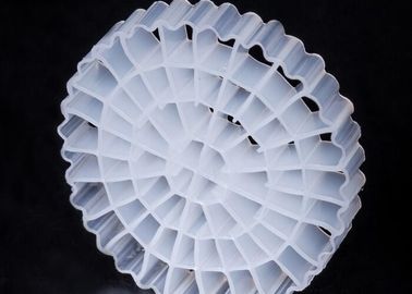 주문 순수한 HDPE 물질 MBBR 좋은 표면 면적의 플라스틱 바이오 필터 매체 online manufacture
