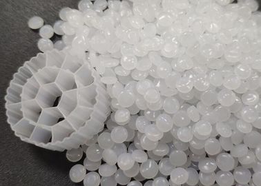 주문 하얀색 MBBR 매체, 처녀 HDPE 재료 및 폐수 처리용 25*12mm 크기 online manufacture