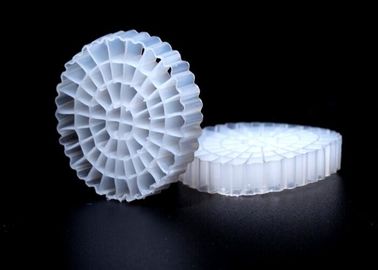 주문 처녀 HDPE 물질 K5 MBBR 필터 매체 좋은 표면 면적과 흰색 online manufacture
