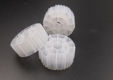 주문 K3 흰색 HDPE 물질 MBBR 필터 매체 물 처리 Bio Cel For Pond online manufacture
