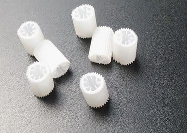 주문 7홀 바이오 셀 필터 미디어 HIPS 흰색 재료 플라스틱 침몰 필터 미디어 수영장 online manufacture