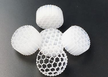 주문 특수 형식 MBBR 필터 매체와 순수한 HDPE 물질 및 RAS를위한 흰색 흑색 online manufacture