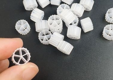주문 PE03 생물학적 폐수 처리 기술 MBBR 필터 매체 PE 폴리머 재료 SBR 기술 online manufacture