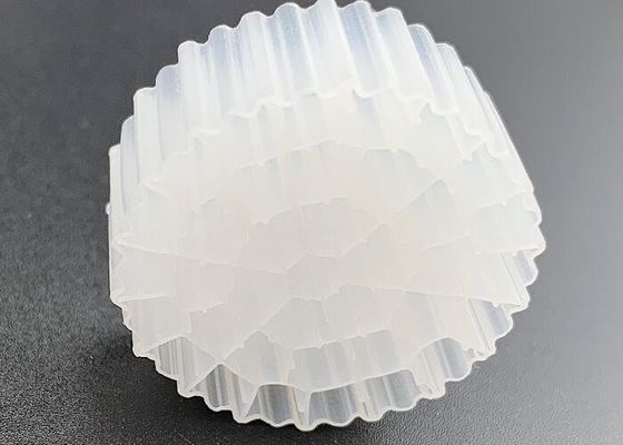주문 폐수 처리용 virgin HDPE 25*10MM MBBR 바이오 미디어 online manufacture