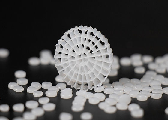 주문 환경 친화적 이동 침대 바이오 필름 반응기 하수 처리용 처녀 HDPE 물질 online manufacture