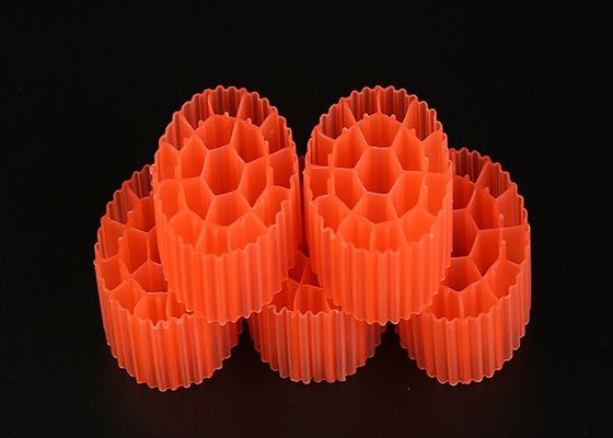 주문 검은 색 플라스틱 필터 매체 MBBR 필터 매체 25mm X 12mm 크기와 흰색 online manufacture