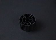 25*12MM 마비비르 생체 필터 매체 HDPE 재료를 표류시키는 흑색 컬러