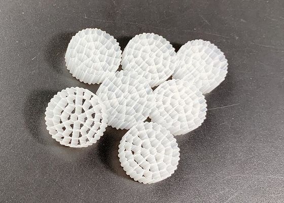 주문 화이트 컬러 SBR 공정 수처리 MBBR 필터 매체 ROHS REACH online manufacture