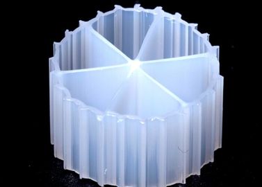 MBBR 부동 필터 매체 긴 수명 0.96g/cm3 - 0.98g/cm3 밀도