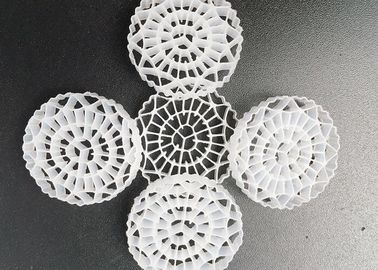 25*5mm K3 필터 매체 Hdpe 물질 Ifas 프로세스 MBBR 바이오 볼