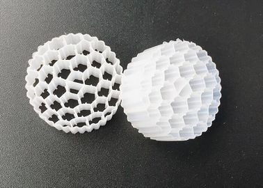 플라스틱 바이오 MBBR 수처리 FAB / 튀는 필터 포장 떠있는 매체 25 * 12mm