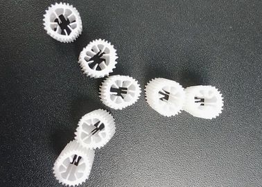 MBBR 바이오 미디어 무거운 크기 5*10mm Virgin HIPS 물질 플라스틱 MBBR 필터 미디어