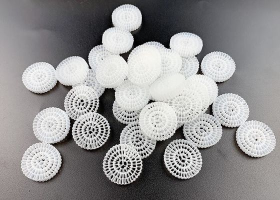 식품 등급 안전성 Hdpe FDA 물질 떠있는 MBBR 미디어 바이오 볼 필터 미디어