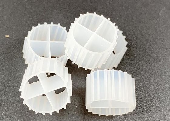 900m2/M3 바이오 미디어 바이오 튜브 MBBR 수처리 하얀 HDPE