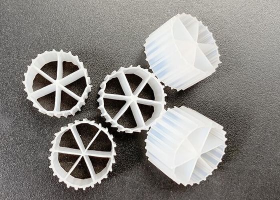 이동 베드 바이오 필름 원자로 공기 탱크 떠 있는 칼드네스 필터 미디어 처녀 HDPE