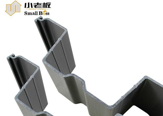 합성 비닐 U형 잎 톱 엑스트루션 회색 10MM 두께