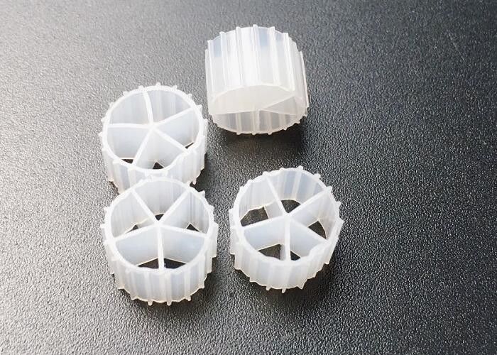 MBBR 볼 쇼크 플라스틱 필터 매체 BOD / COD 및 질소 제거