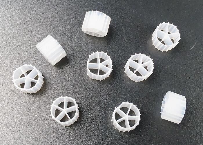 MBBR 볼 쇼크 플라스틱 필터 매체 BOD / COD 및 질소 제거