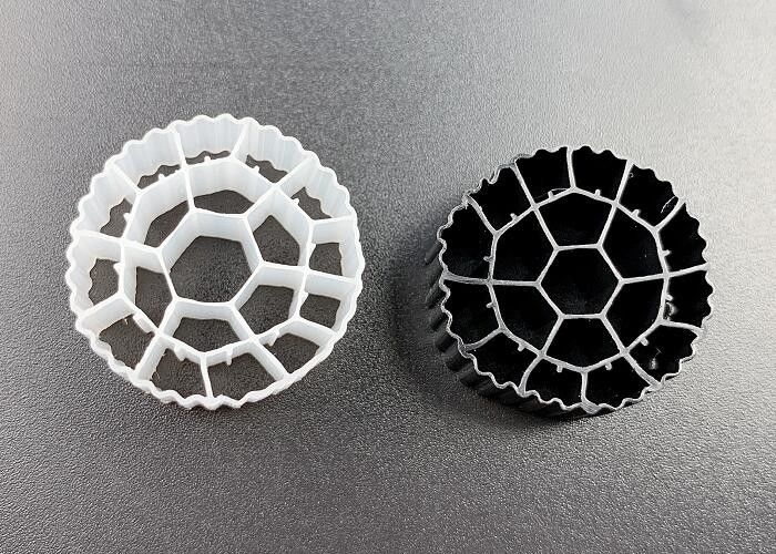 하얀색 Virgin PE Mbbr IFAS 프로세스 요구 사항에 대한 운반 매체