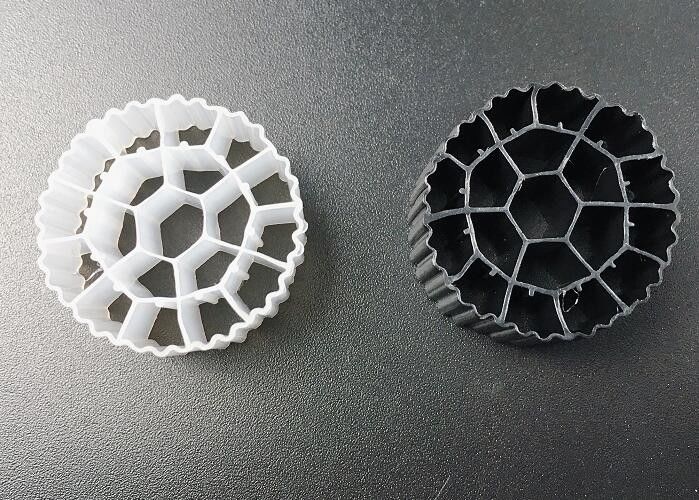 액티브 셀 프로세스 백색 HDPE 플라스틱 MBBR 매체