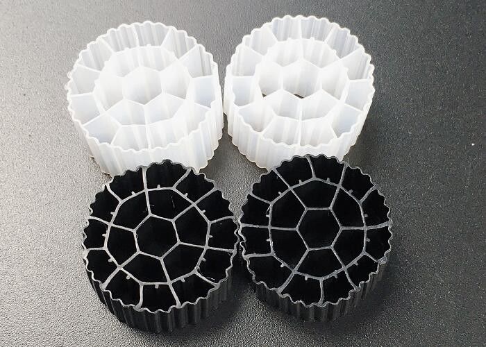 바이오 포트 폐수 공간 떠있는 필터 미디어 MBBR 솔루션