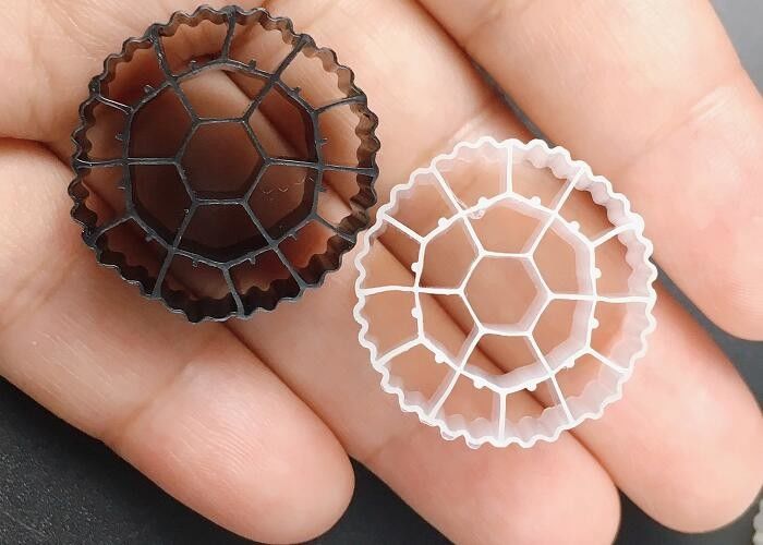 수성성 완벽한 처녀 플라스틱 필터 MBBR 운반 매체