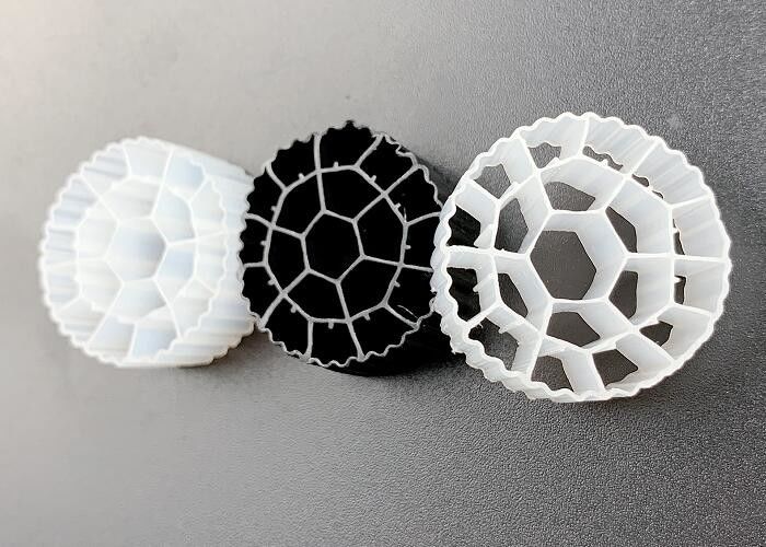 플라스틱 운반기 K1 K3 K5 떠있는 바이오 포장 필터 Mbbr