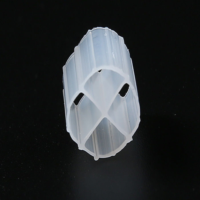12*9mm MBBR 필터 매체 자연 색상과 순수한 HDPE 물질로 떠있는