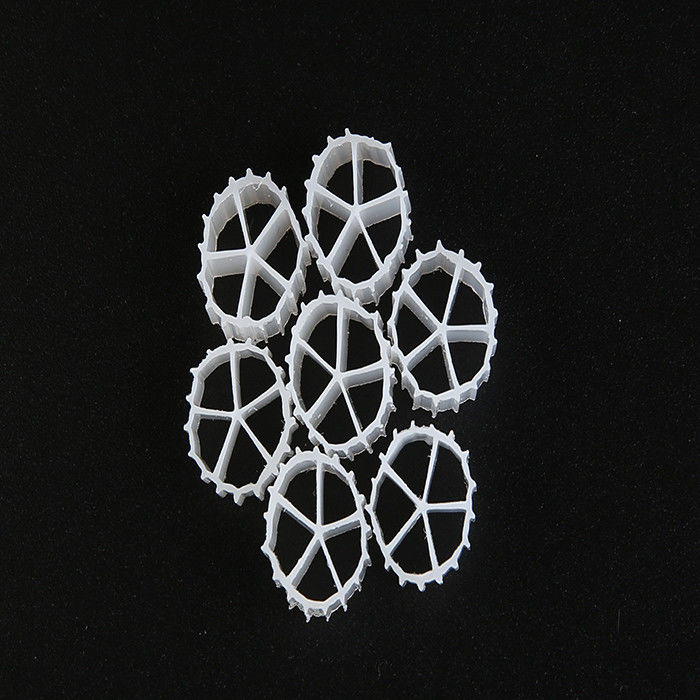 자연 색상 MBBR 필터 매체 및 처녀 HDPE 물질 MBBR 바이오 매체 RAS 10 * 7mm