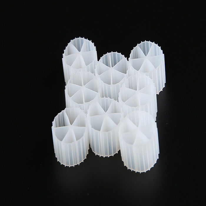16mm X 10mm 수소 친화적인 떠있는 필터 매체 처녀 HDPE 물질 MBBR