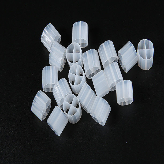 고효율 MBBR 플라스틱 필터 매체 낮은 에너지 소비 MBBR 바이오 캐리어