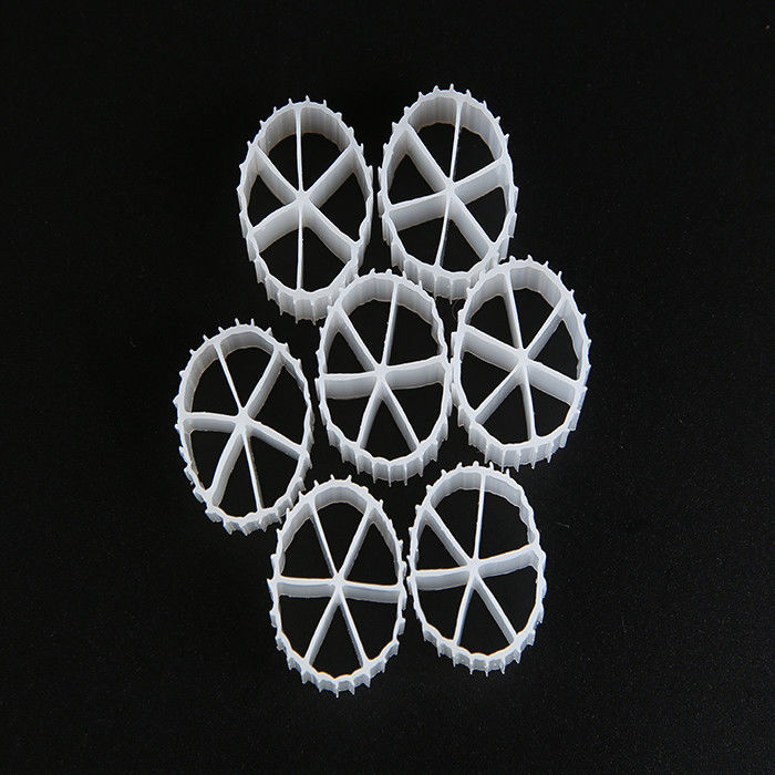 MBBR 부동 필터 매체 긴 수명 0.96g/cm3 - 0.98g/cm3 밀도