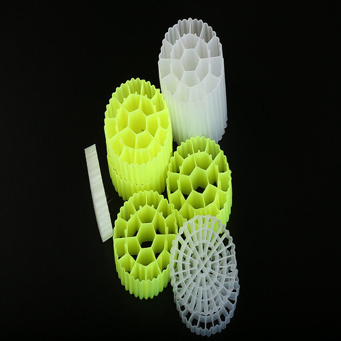 컬러 플라스틱 바이오 셀 필터 매체 식품 처리 슈퍼 디카버라이제이션