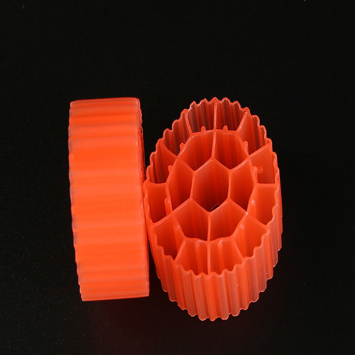 큰 표면 면적 K1 미디어 필터 PE07 MBBR 미디어 호수 물 서비스