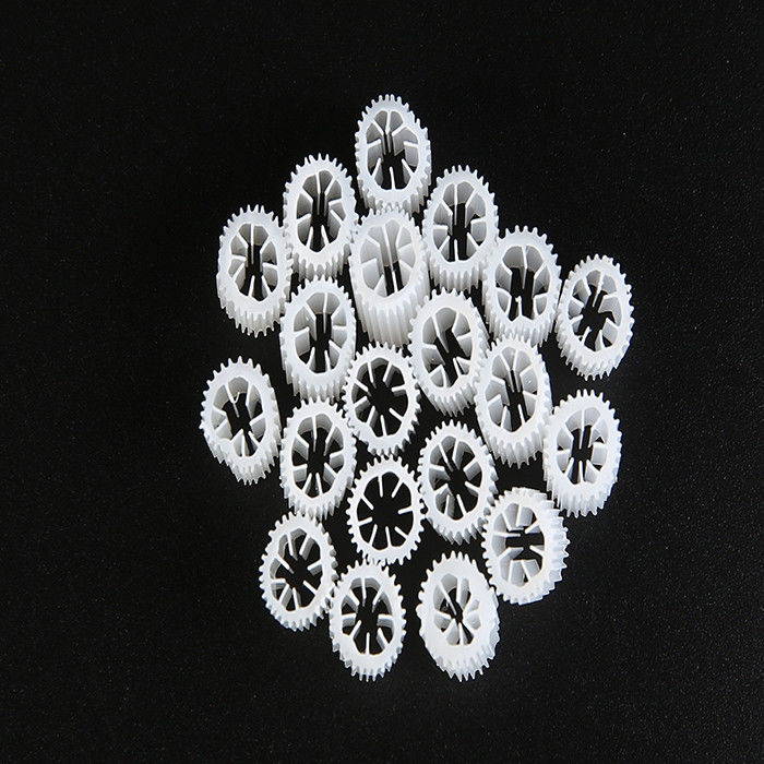 7 홀 플로팅 필터 매체 HIPS 물질 산업 하수용 플라스틱 바이오 셀