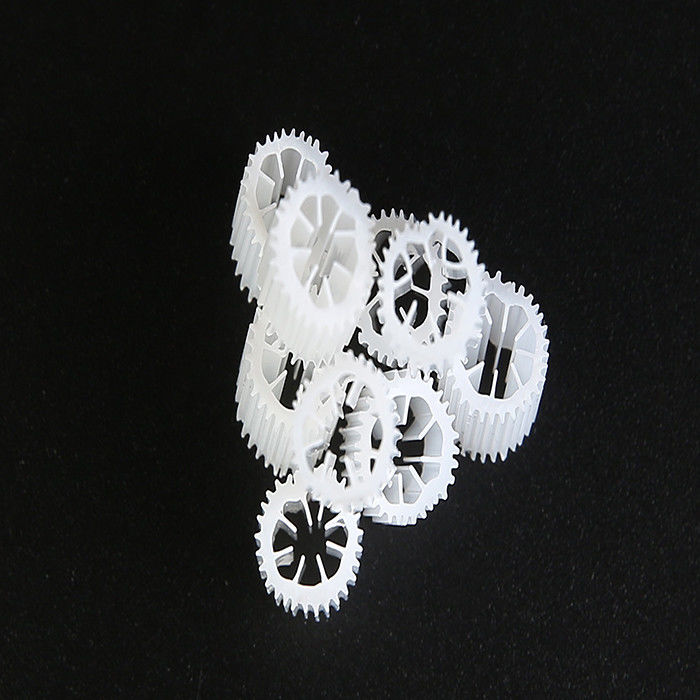 7홀 바이오 셀 필터 미디어 HIPS 흰색 재료 플라스틱 침몰 필터 미디어 수영장