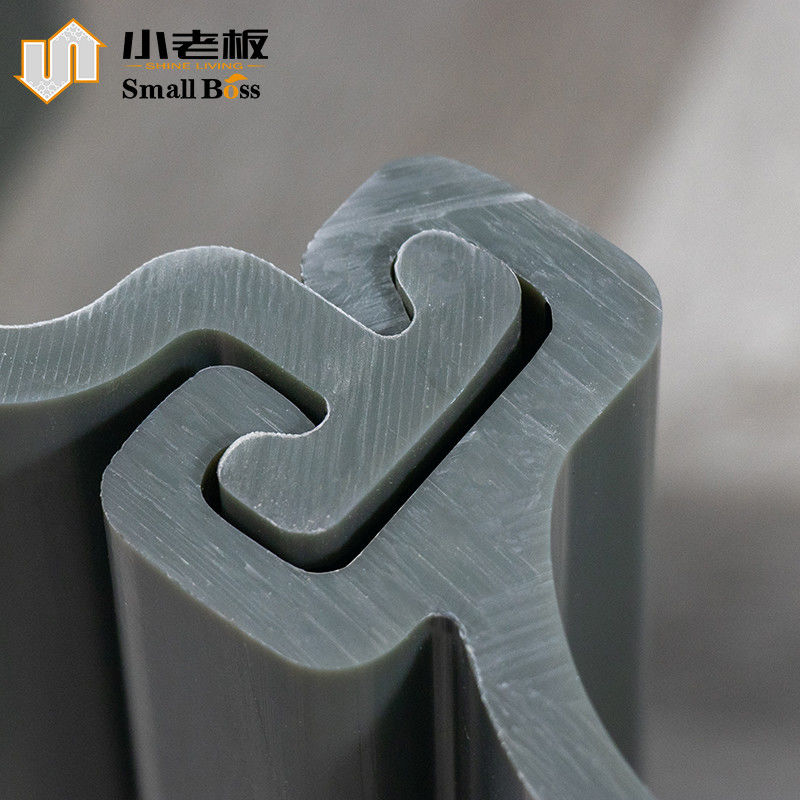 플라스틱 U718 재활용된 비닐지 파일 제방 통합 하상 통합 플라스틱 시트 파일