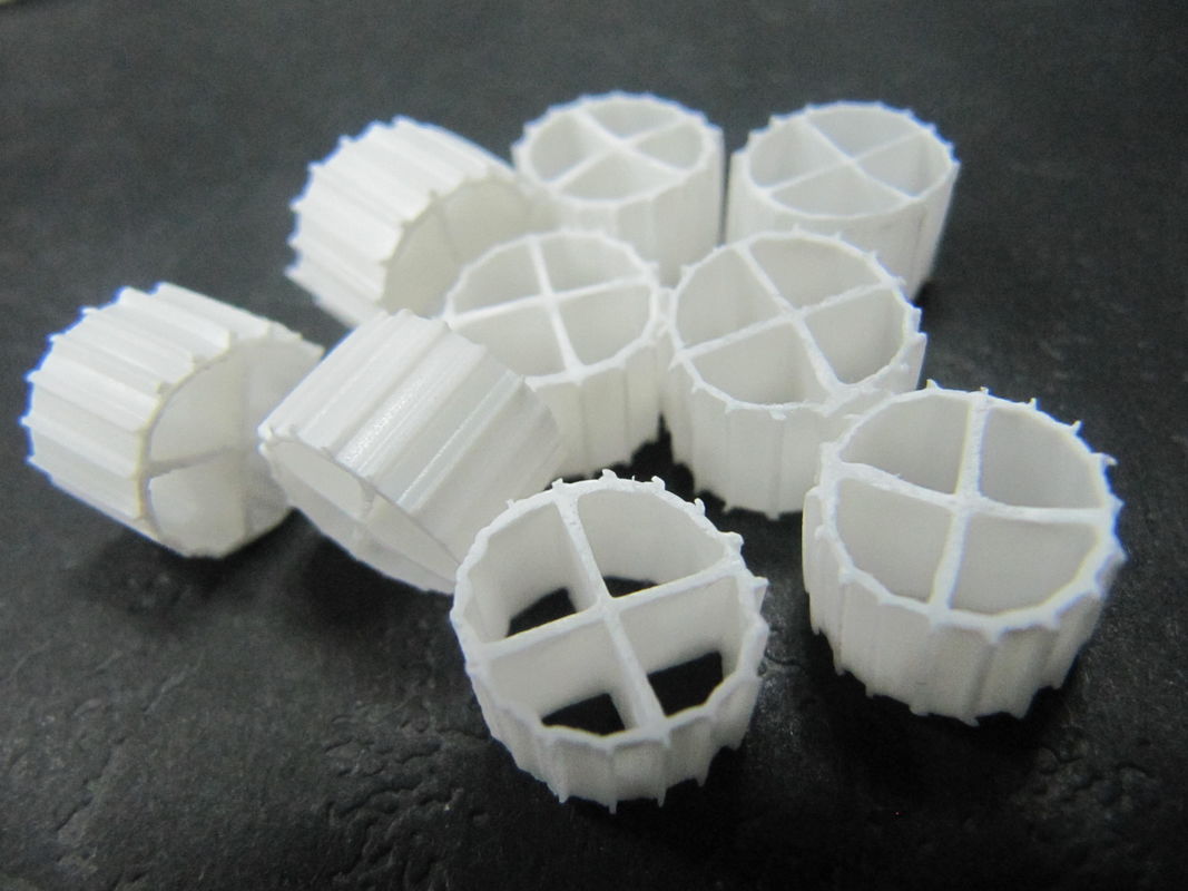 인도의 MBBR 폐수 처리 시설은 MBR 기술로 작은 생물 필터 서스펜션 플라스틱 바이오 미디어