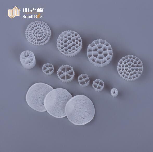 25*10mm FDA 800M2/M3 BIOCELL 바이오 튜브 떠있는 운반기 mbbr 필터