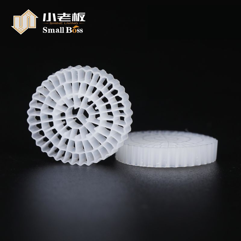 MBBR 바이오 미디어 수송기 mbbr 바이오 필터 미디어 K1K3K5 virgin PE 폐수 처리 시설의 바이오 필름 원자로 RAS 수산업