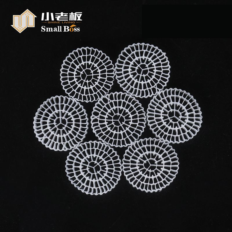 MBBR 바이오 미디어 수송기 mbbr 바이오 필터 미디어 K1K3K5 virgin PE 폐수 처리 시설의 바이오 필름 원자로 RAS 수산업