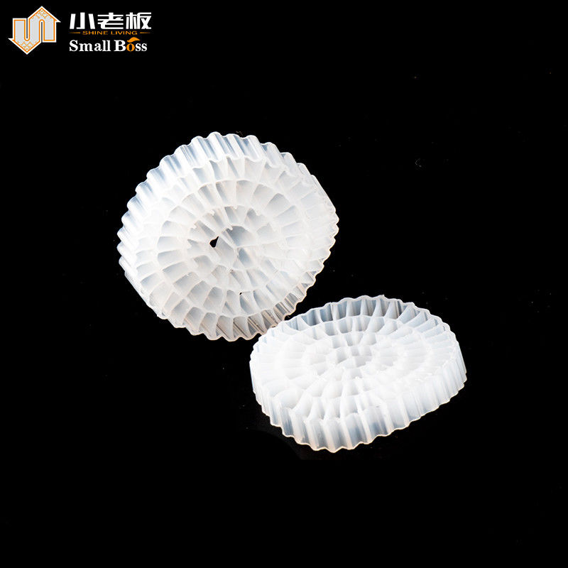 생물학적 반응기 K5 바이오 필터 운반자 바이오 미디어 이동 베드 바이오 필름 반응기 MBBR 바이오 미디어