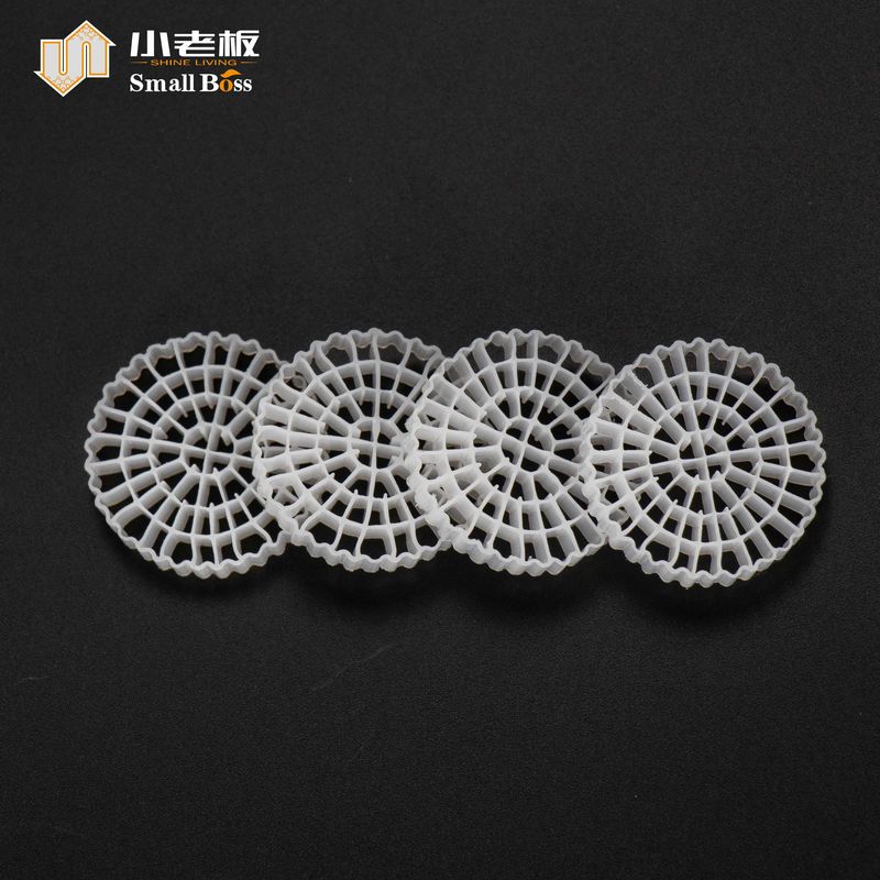 PE75 바이오 셀 필터 매체, 높은 표면 면적과 빠른 바이오 필름 형성을 가진 질소화 과정