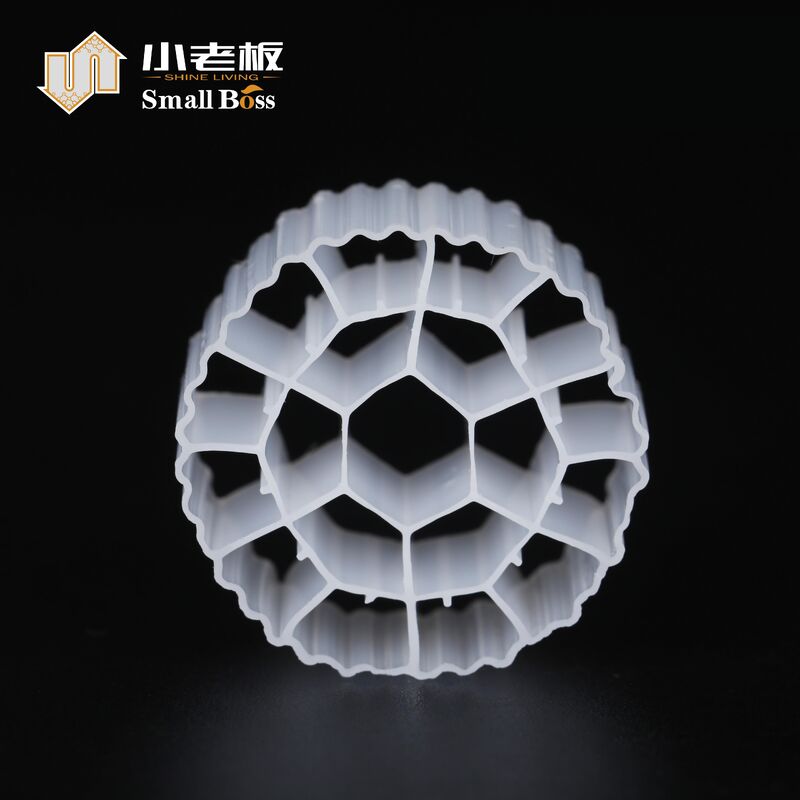 흰색 MBBR 필터 매체 K3 HDPE RAS 매체 부동