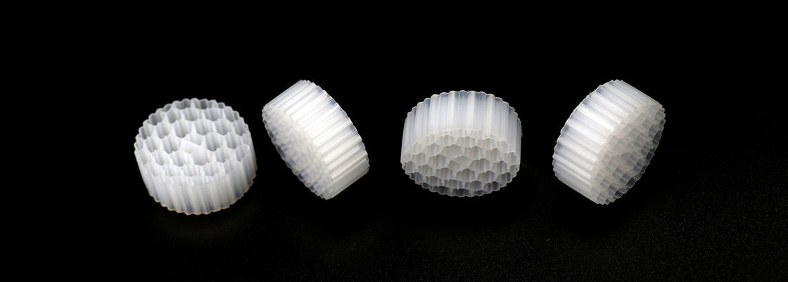 FDA 안전 물질 MBBR 필터 매체 도시 산업 폐수 처리 백색