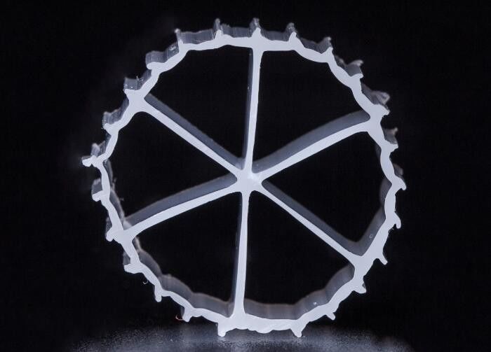 16*10mm 크기의 MBBR 필터 매체